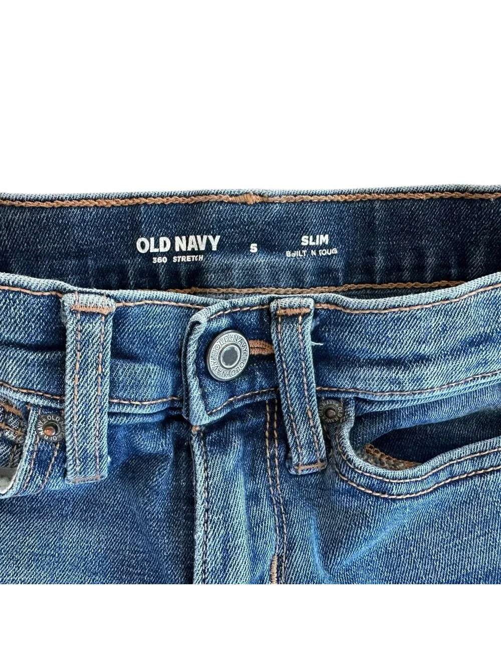 Old Navy Jeans Boys Size 5 Slim Jeans Lot of 3 Identical Pairs. Preloved